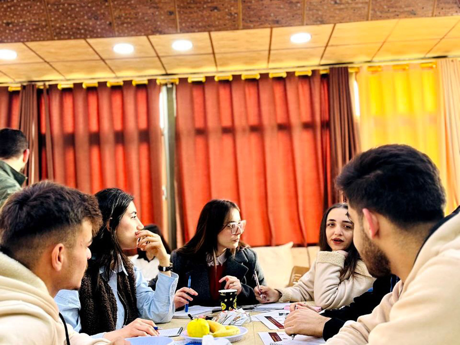 Participants in the Qaraqosh volunteer training